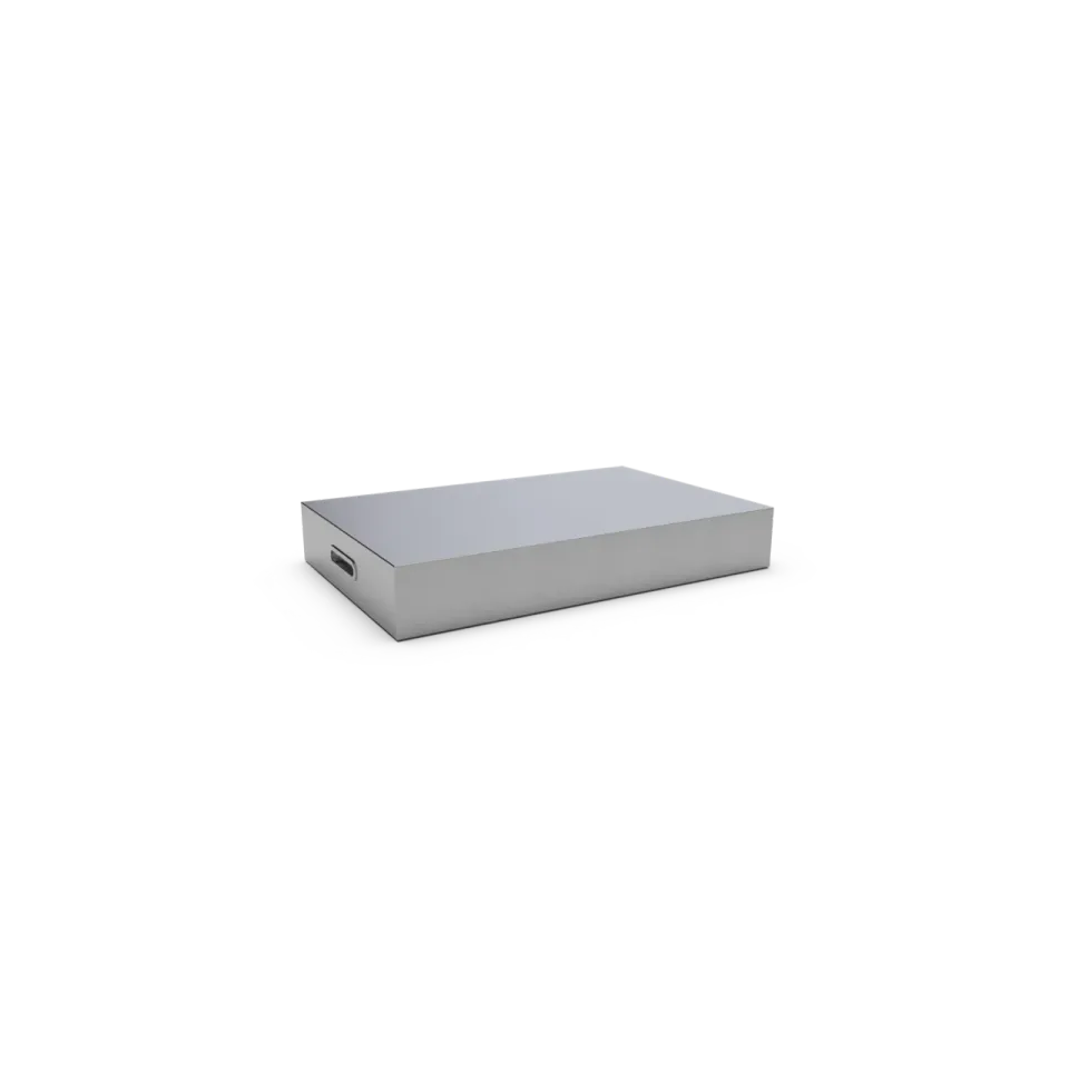Brabura Inox Cover 30 Plancha-Abdeckung Edelstahl L Class