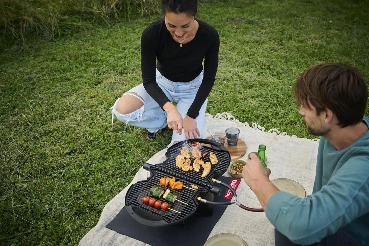 NomadiQ Luxus Antirutschmatte Grill Unterlage rutschfest