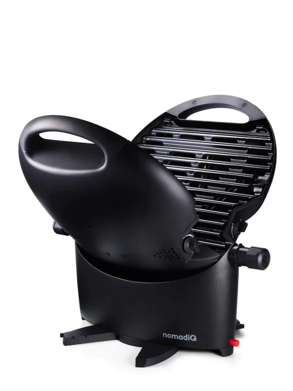NomadiQ BBQ 3.0 Tischgrill Gas Schwarz 2 Brenner 5,6 kg