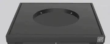 Roostr Rubix Inlay Kamado Einsatz unten links XL
