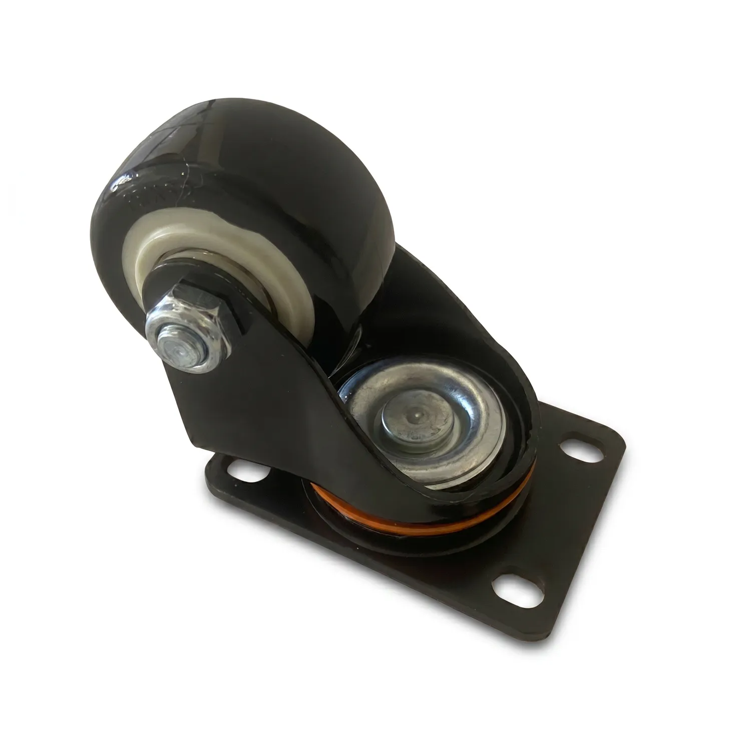 Goriller BlackBack Lenkrollen 4er-Set Hartgummi Schwerlast