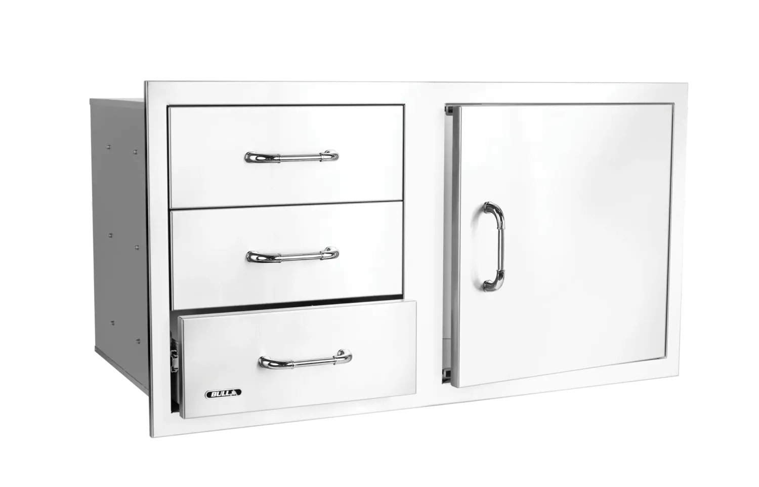 Bull Grill 100cm Reversible 3 Drawer Combo Schrank