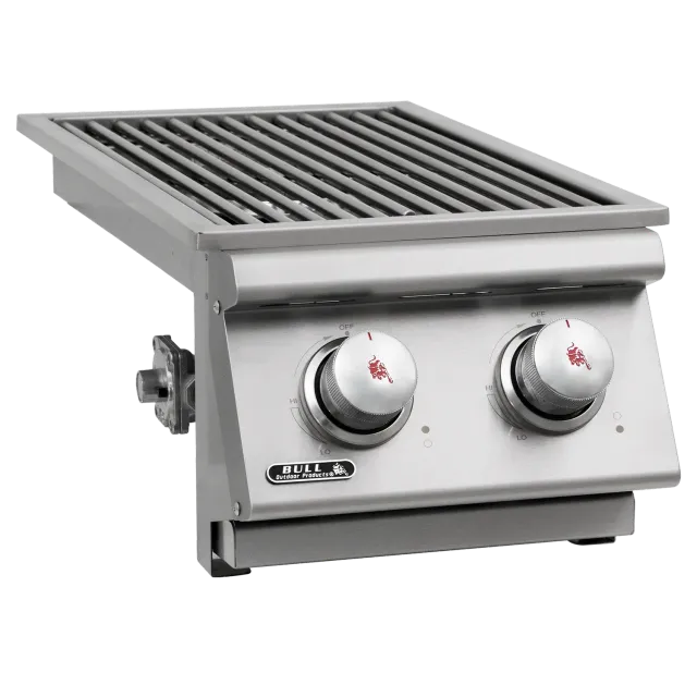 Bull Grill Slide-In Double Seitenbrenner Edelstahl