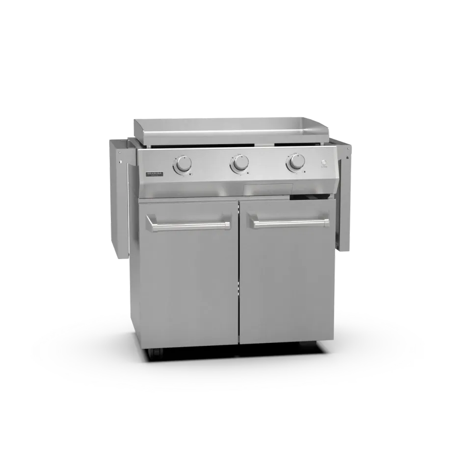 Brabura L Class 30 Inox Cart Grillwagen Edelstahl
