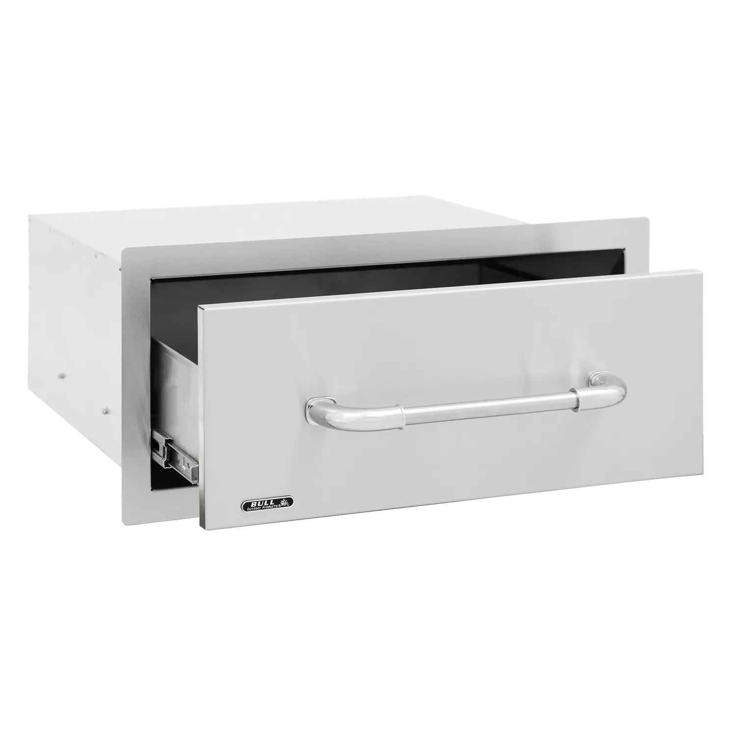 Bull Grill Schublade Edelstahl groß Soft-Close
