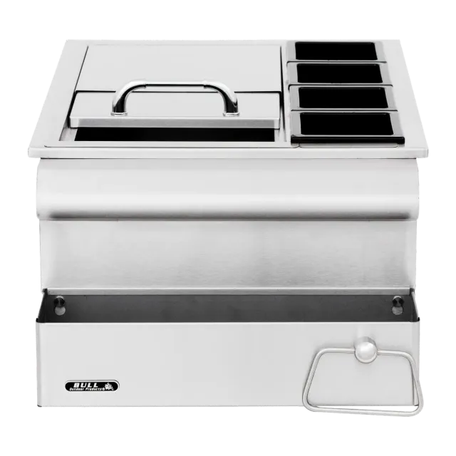 Bull Grill Bar Center 45 cm Modul Edelstahl Eisfach