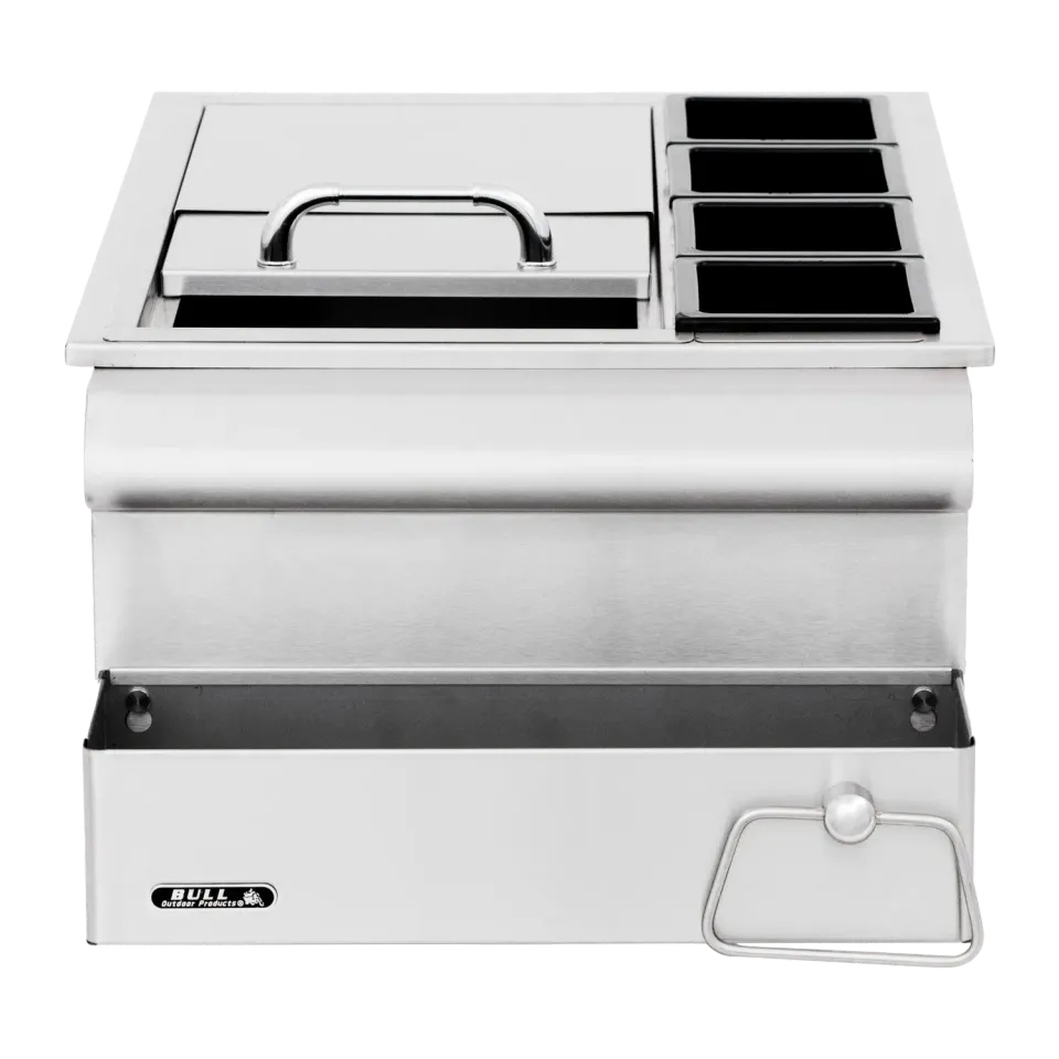 Bull Grill Bar Center 45 cm Modul Edelstahl Eisfach