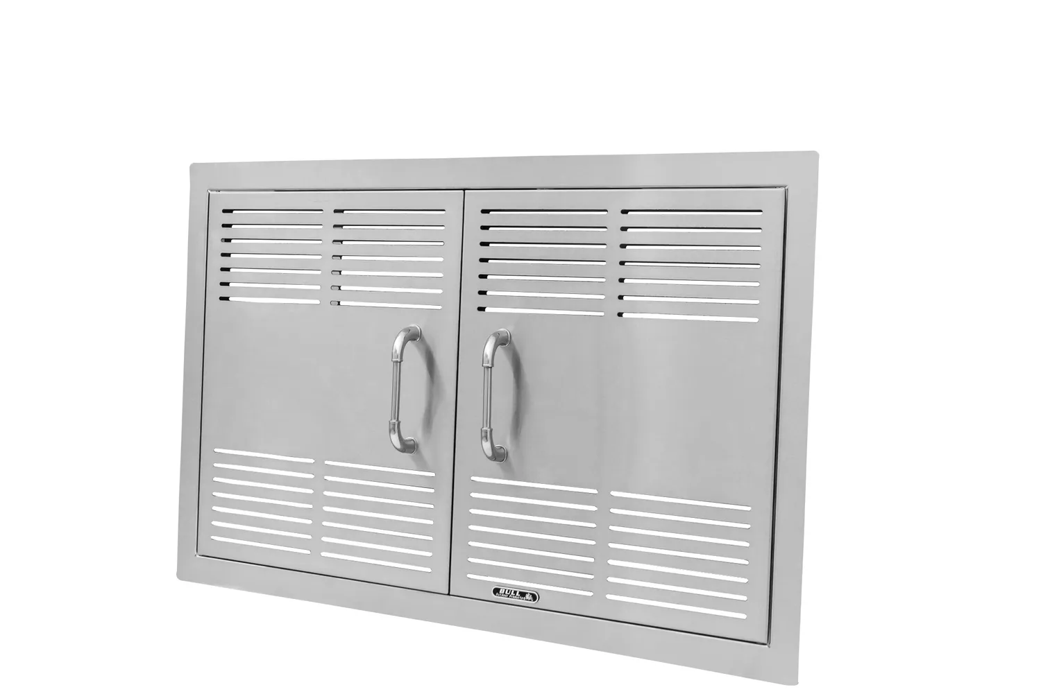 Bull Grill Doppeltür belüftet 80 cm Edelstahl
