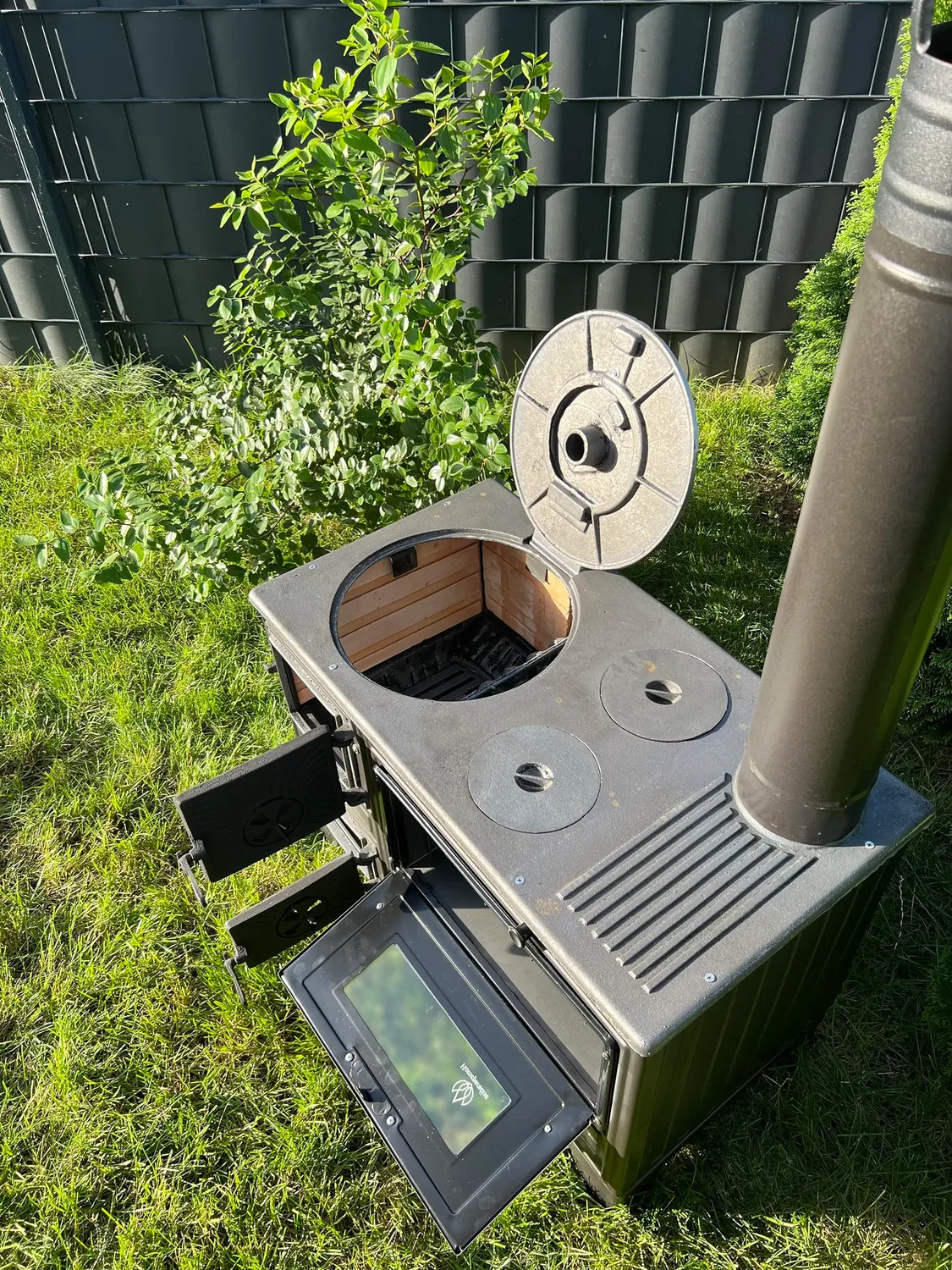 Homeparadise Terrassenofen 9 kW Guss Gartenküche