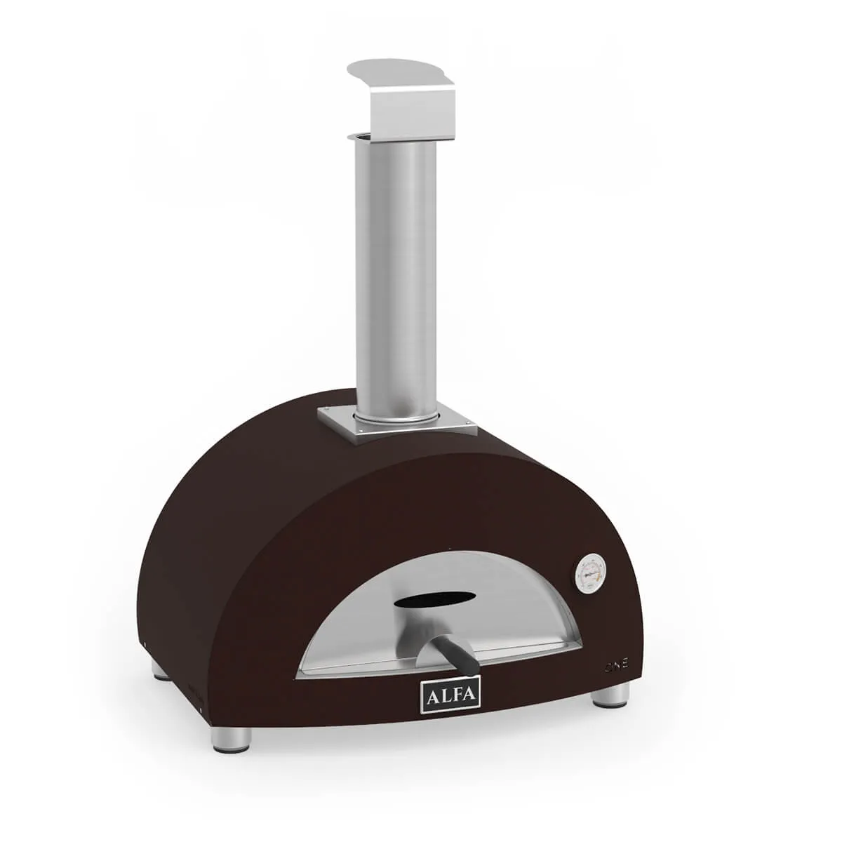 Alfa Forni One Pizzaofen holzbefeuert 500°C tragbar