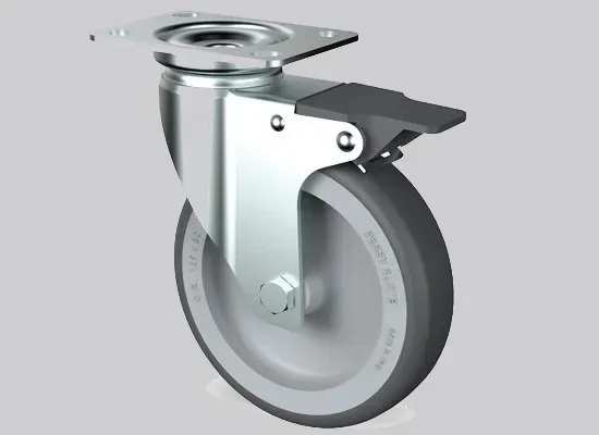 Roostr Rubix Räder 125 mm Edelstahl 4er-Set