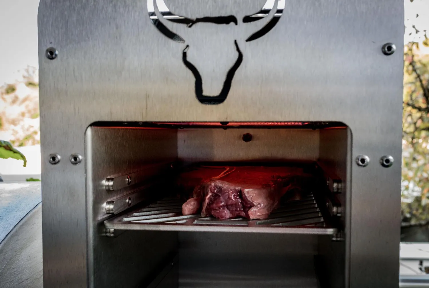 Beeftec Hotbox Oberhitzegrill 800 Grad Edelstahl