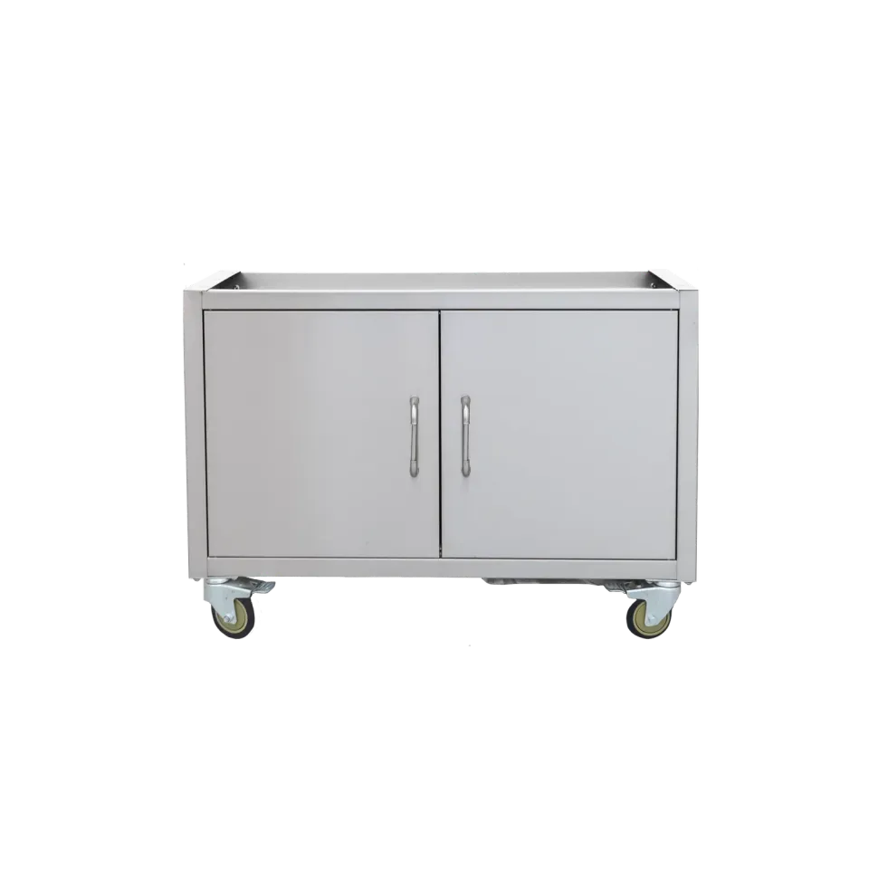 Bull Grill Sockel Unterschrank 100 cm Edelstahl