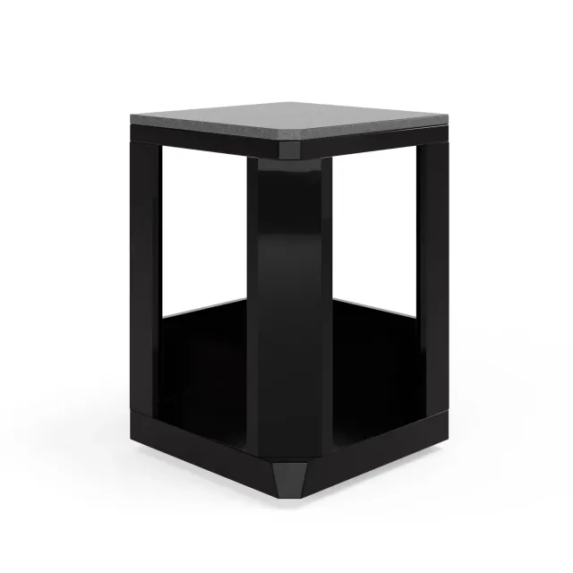 Goriller Blackback Corner Eckmodul Granit mit Rollen L-Küche