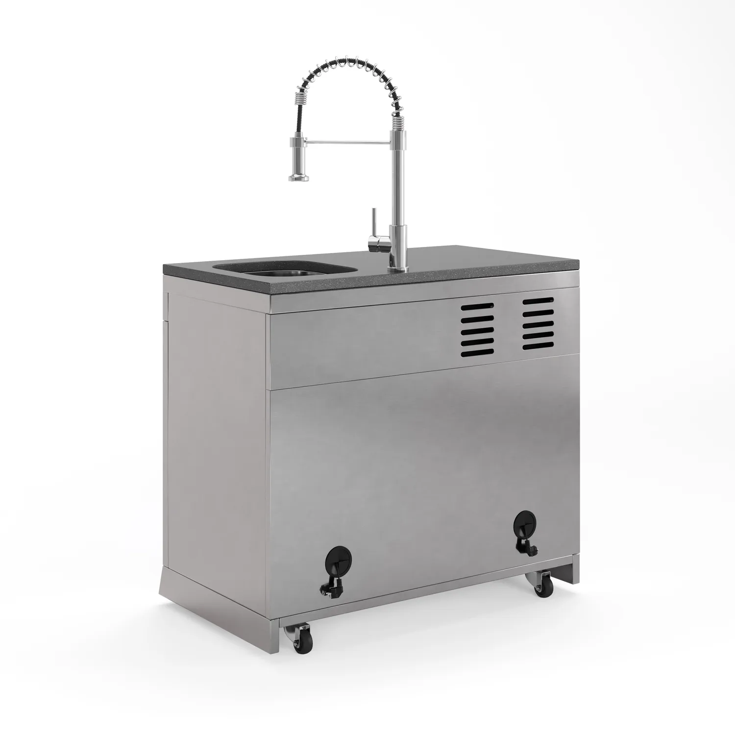 Goriller Silverback Cool-Clean Kühlschrank-Spülbecken Kombi 63L