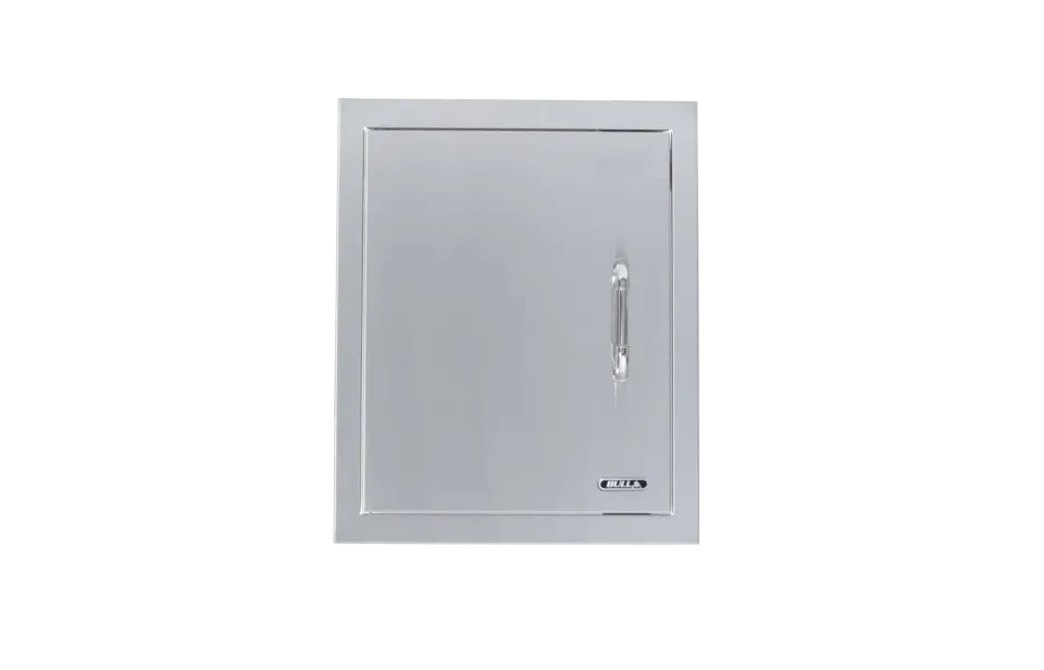Bull Grill Vertical Door Einzeltür links Edelstahl Reveal