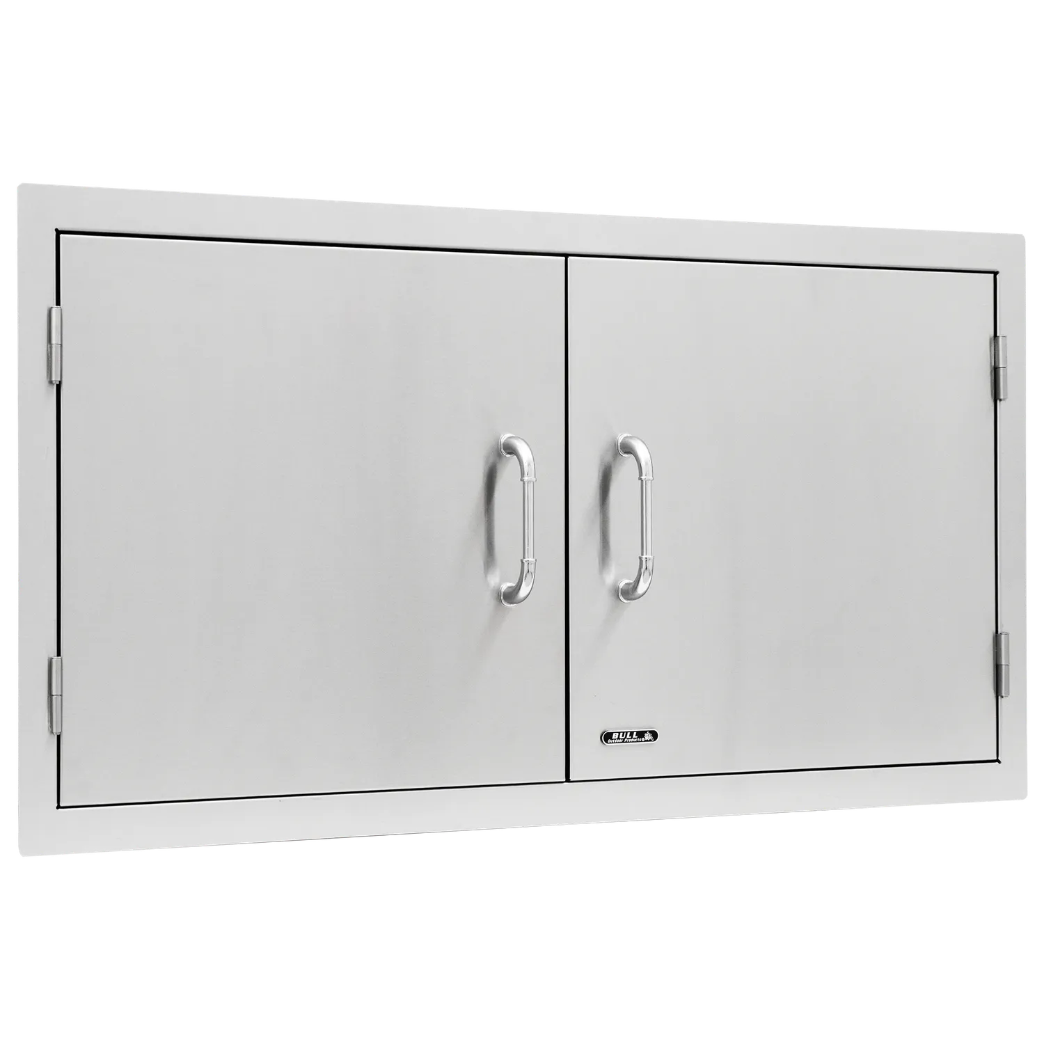 Bull Grill Doppeltür 100 cm Edelstahl Einbautür