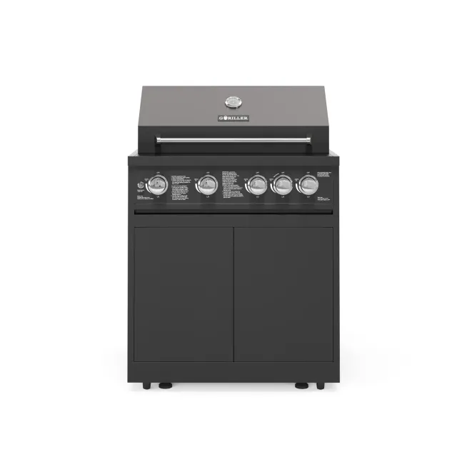 Goriller Jungle 5-Brenner Gasgrill Edelstahl-Rost