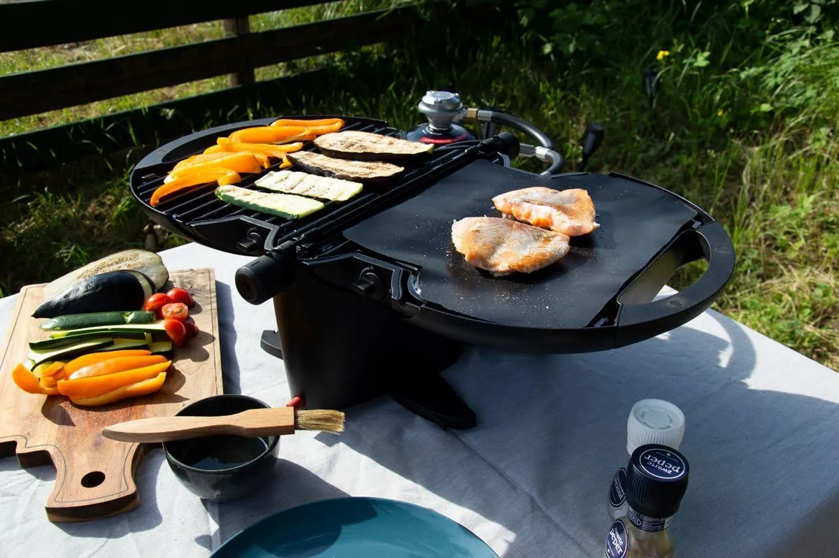 NomadiQ Grillmatten Antihaft 3 Stück für Gasgrill