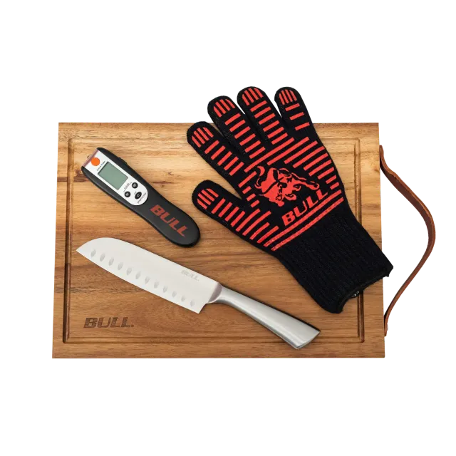 Bull Grill Grill Master Utility Set 4-teilig