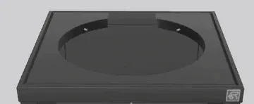 Roostr Inlay Kamado Einsatz 58 Stahl