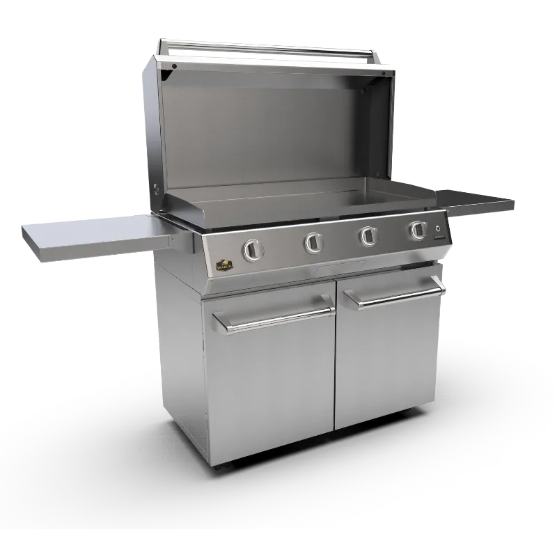 Brabura Inox Cart 40 Unterwagen Edelstahl Grillplatte