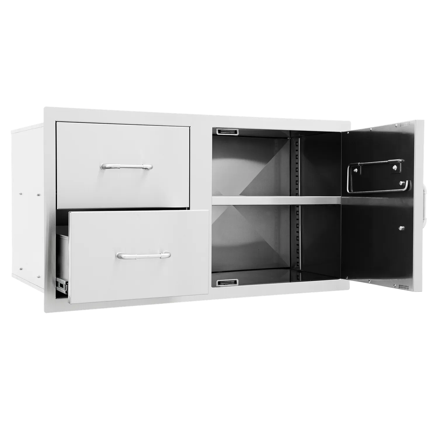 Bull 100cm Combo Innenschrank Edelstahl