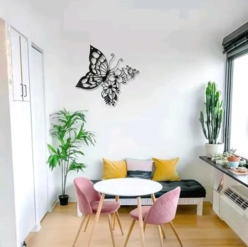 Homeparadise Butterfly Schmetterling Wanddeko 60x50 cm