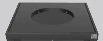 Roostr Rubix Inlay Kamado Einsatz unten rechts
