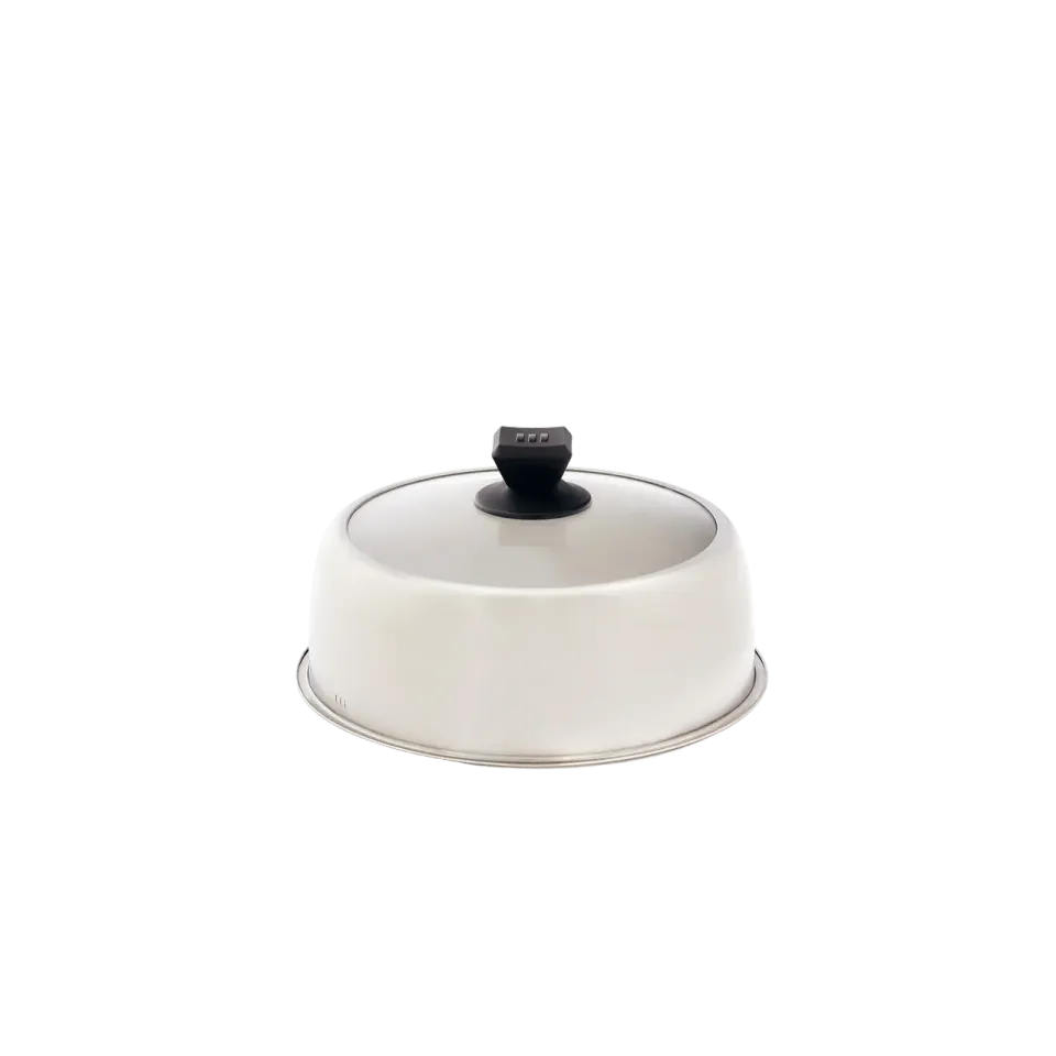 Brabura Basting Cover 30cm G Garhaube Glas Edelstahl