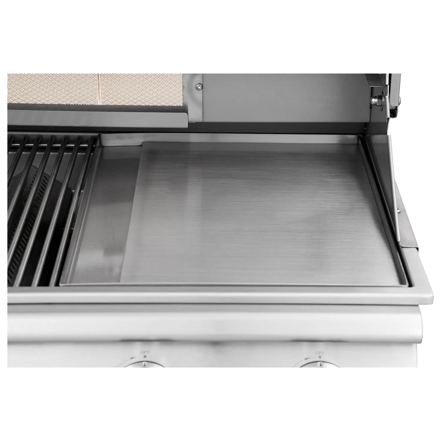 Bull Grill Removable Griddle Grillplatte Edelstahl