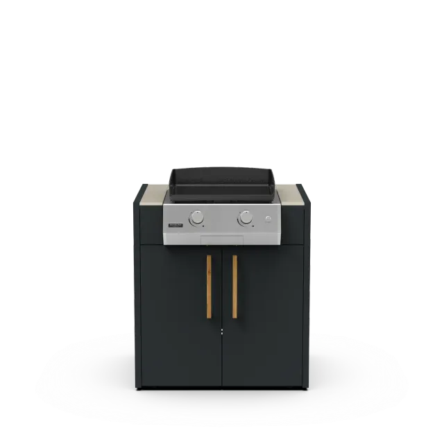 Brabura KC 80 Grillplatten-Modul 80 cm Edelstahl