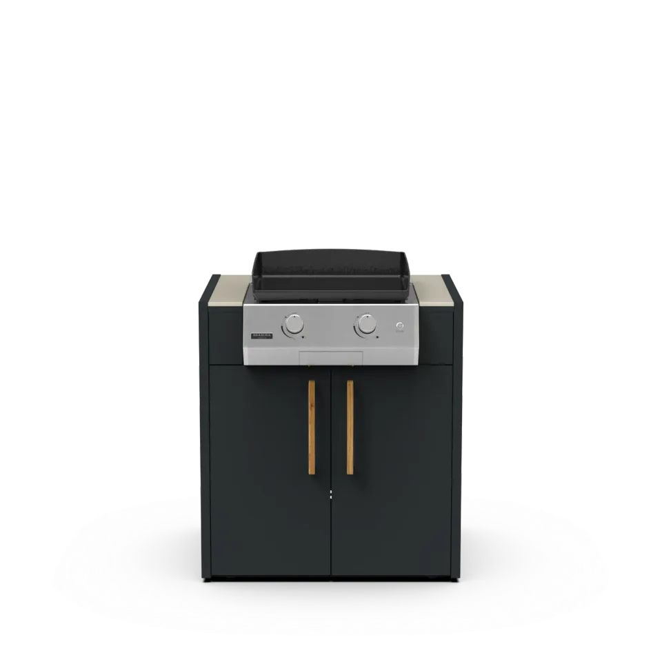 Brabura KC 80 Grillplatten-Modul 80 cm Edelstahl
