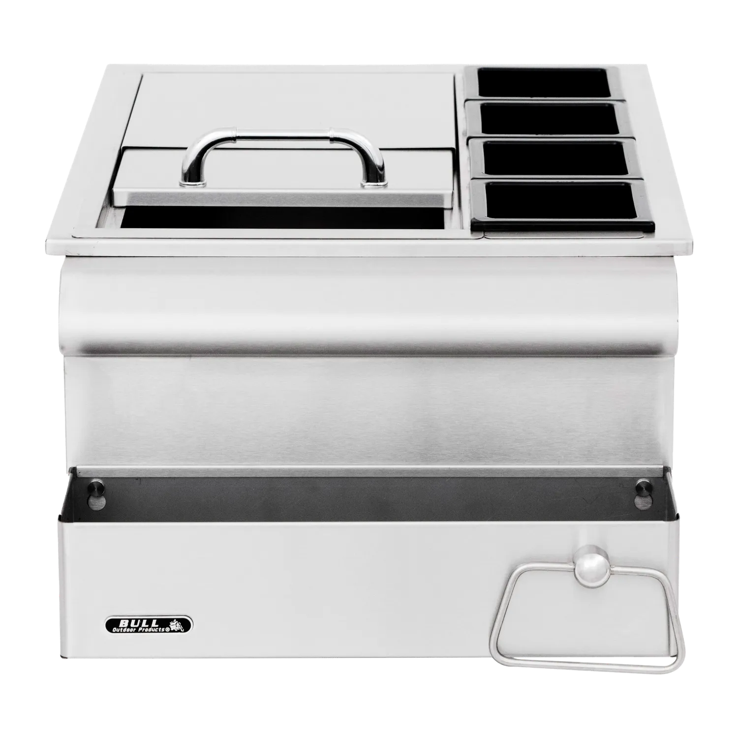 Bull Grill Bar Center 45 cm Modul Edelstahl Eisfach