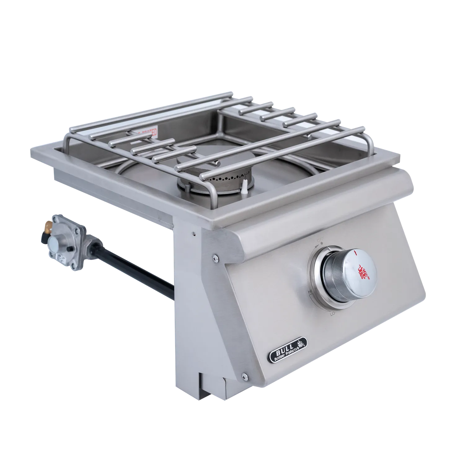 Bull Grill Slide In Pro Seitenbrenner Edelstahl 7,4 kW