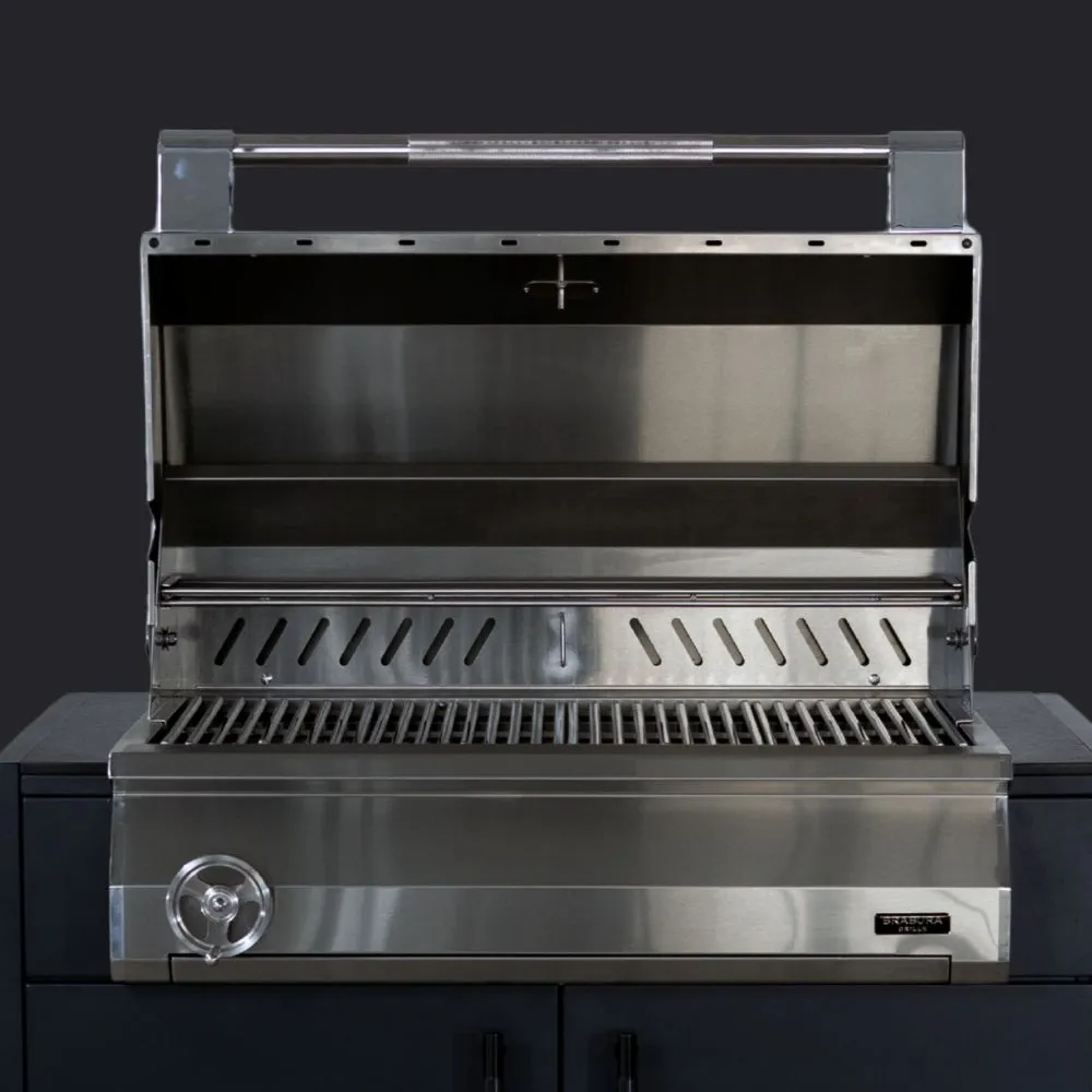 Brabura Ember 800 Holzkohlegrill mit Lüftung