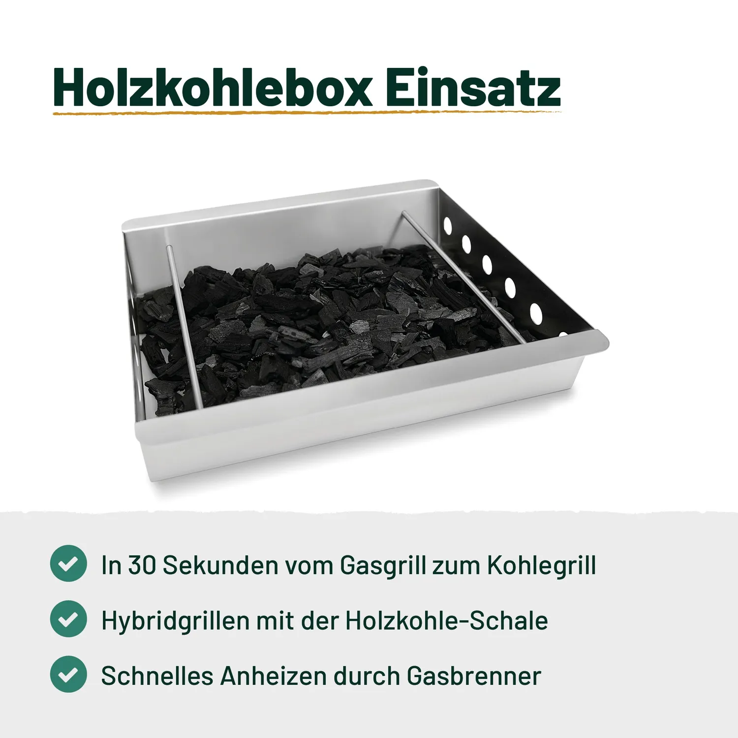 Goriller MEGA Cooking Box Grill-Set 5-teilig Plancha Pizza