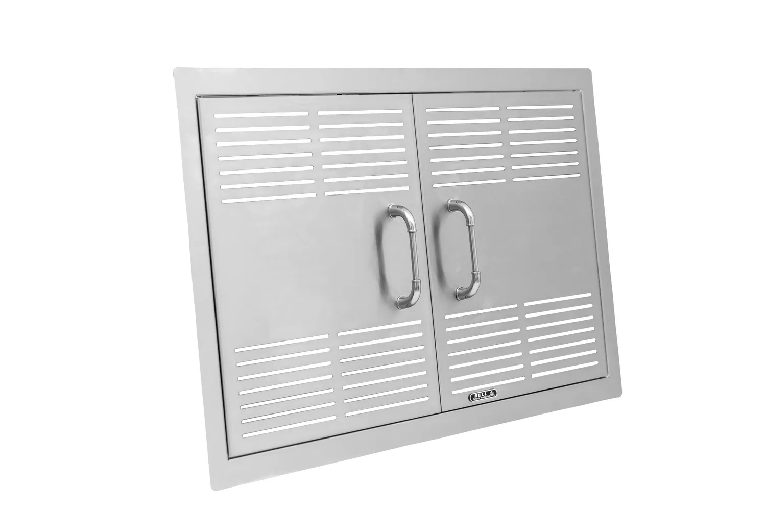 Bull Grill Doppeltür belüftet 80 cm Edelstahl