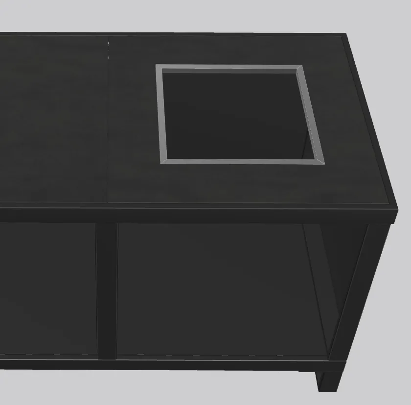 Roostr oneQ Einstiegssystem links Gasgrill 8 kW