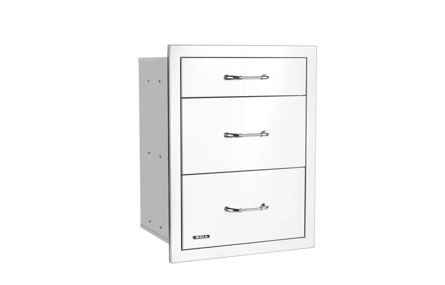 Bull Grill Reveal Triple Drawer Schubladensystem Edelstahl