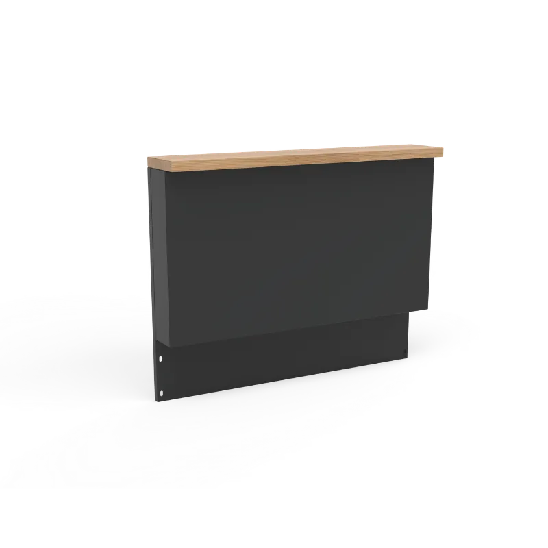 Brabura Modula Wall 60 Spritzschutz Edelstahl