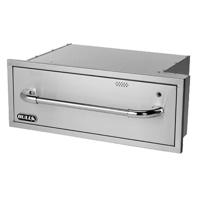 Bull Grill Warming Drawer Wärmeschublade 240V Edelstahl