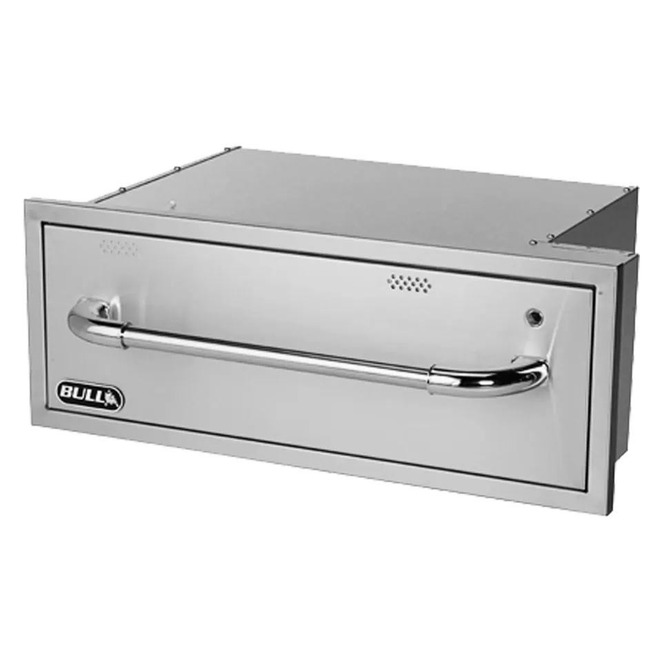 Bull Grill Warming Drawer Wärmeschublade 240V Edelstahl