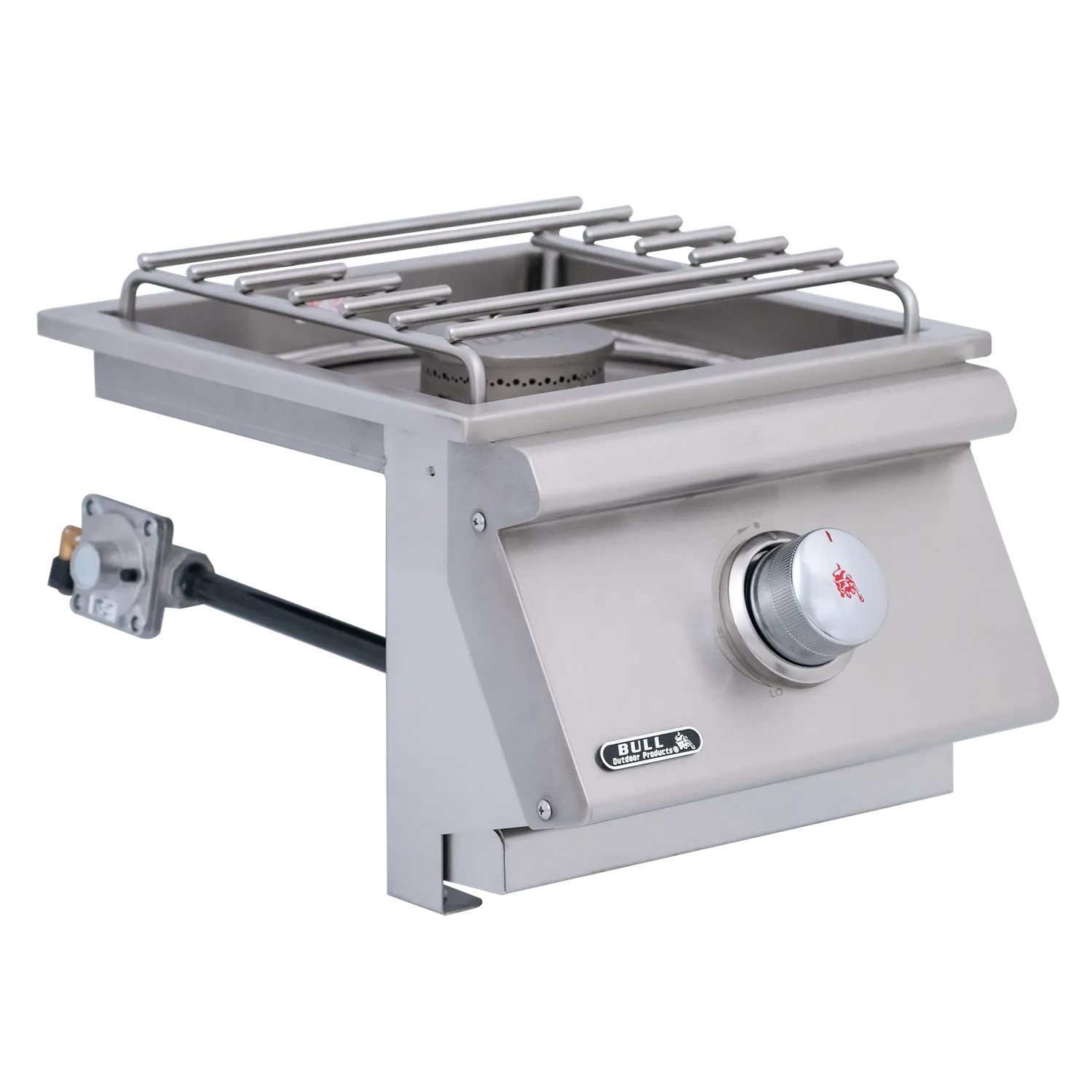 Bull Grill Slide In Pro Seitenbrenner Edelstahl 7,4 kW