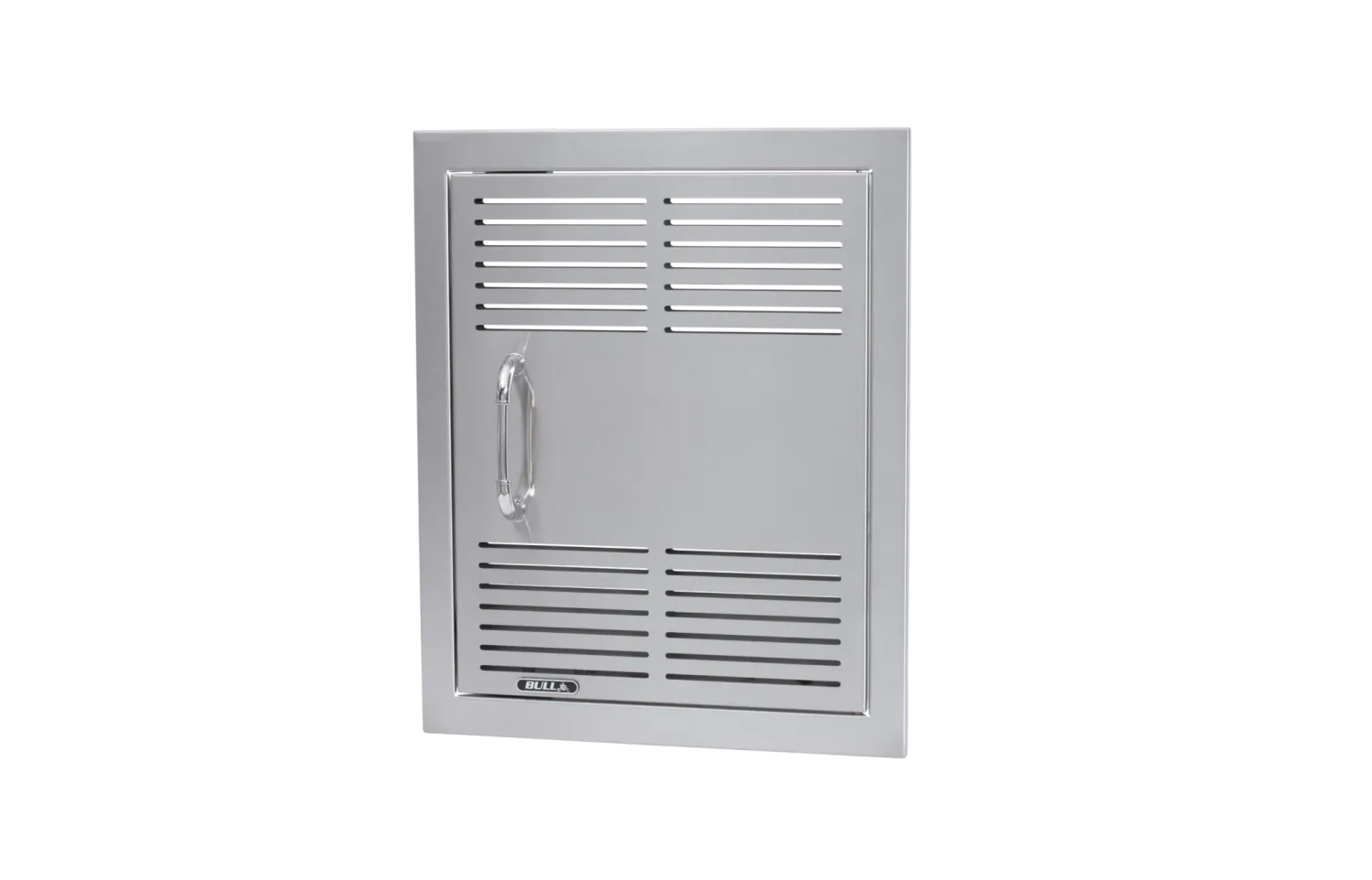 Bull Grill Single Vented Vertical Door Reveal Tür Edelstahl
