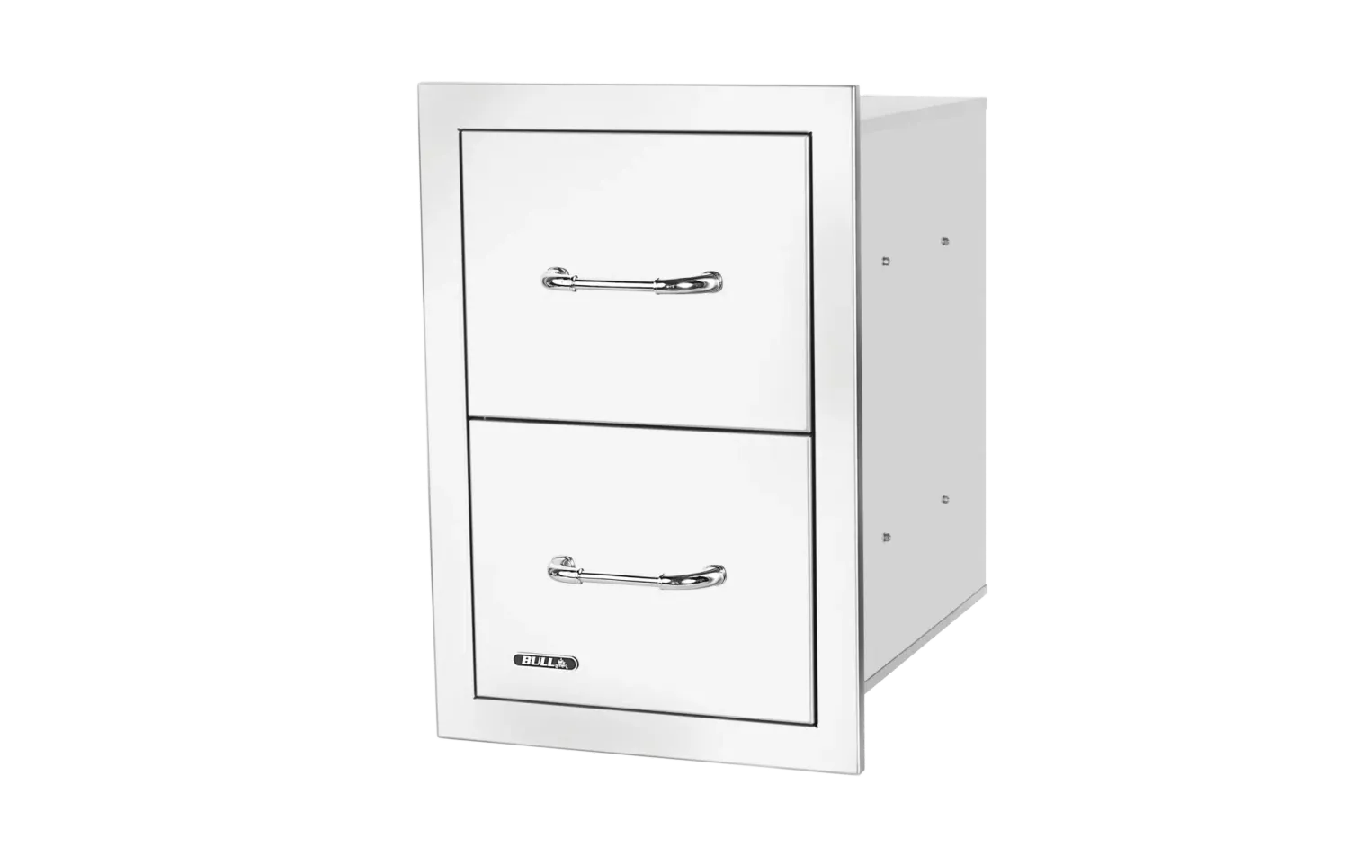 Bull Grill Double Drawer Doppelschublade Edelstahl Reveal