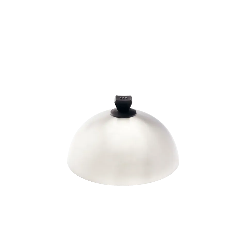 Brabura Basting Cover 30 cm S Grillglocke Edelstahl