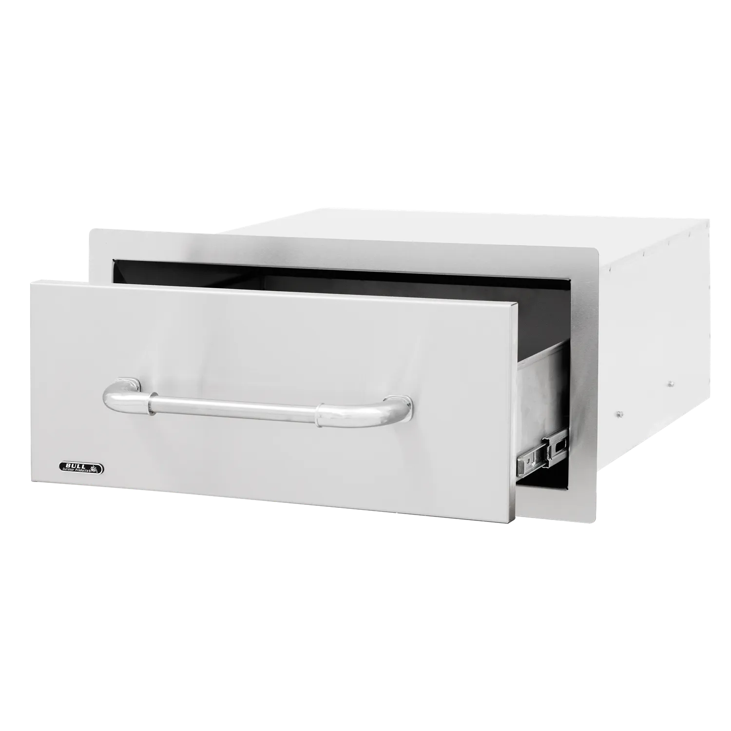 Bull Grill Schublade Edelstahl groß Soft-Close