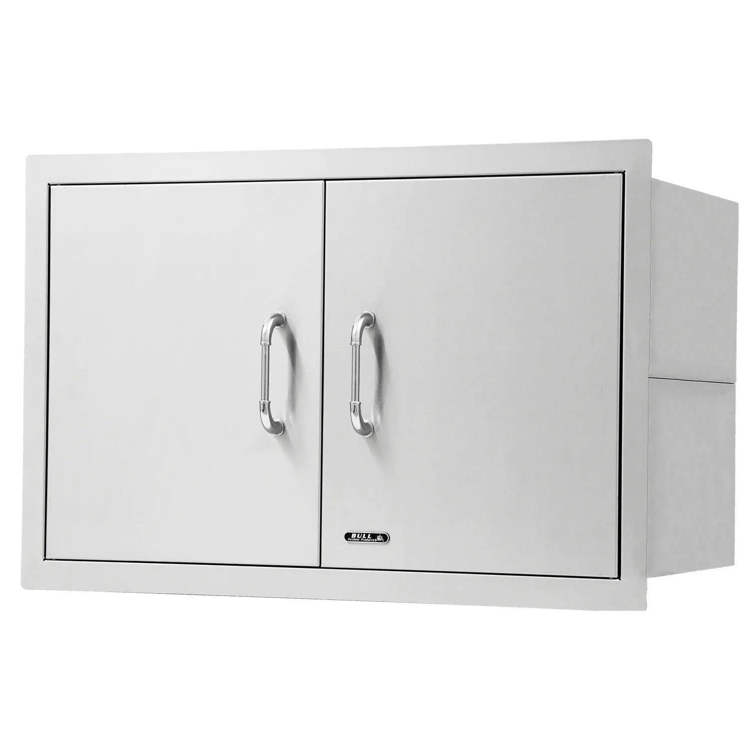 Bull Grill 80cm Double Door Doppeltür Edelstahl
