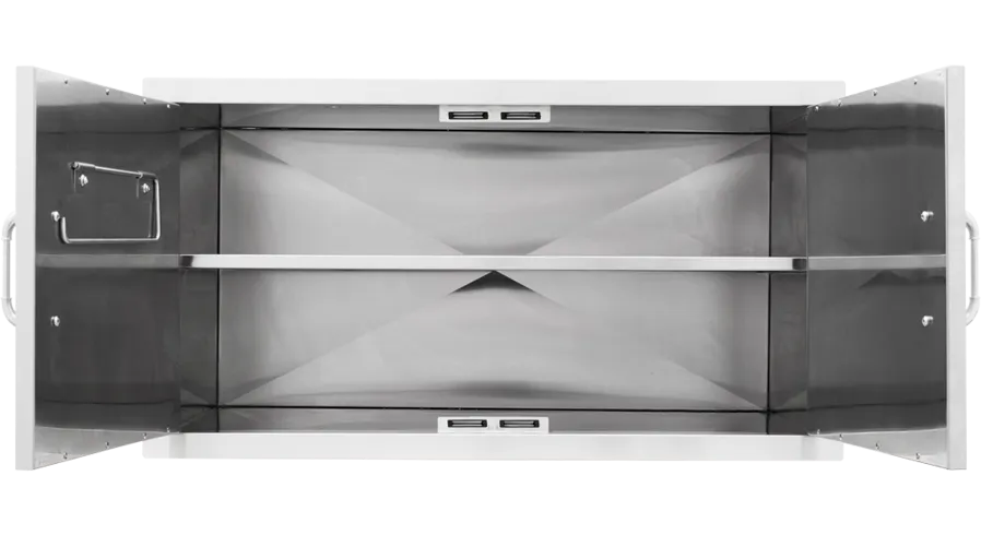 Bull Grill 100cm Double Door Innenverkleidung Edelstahl